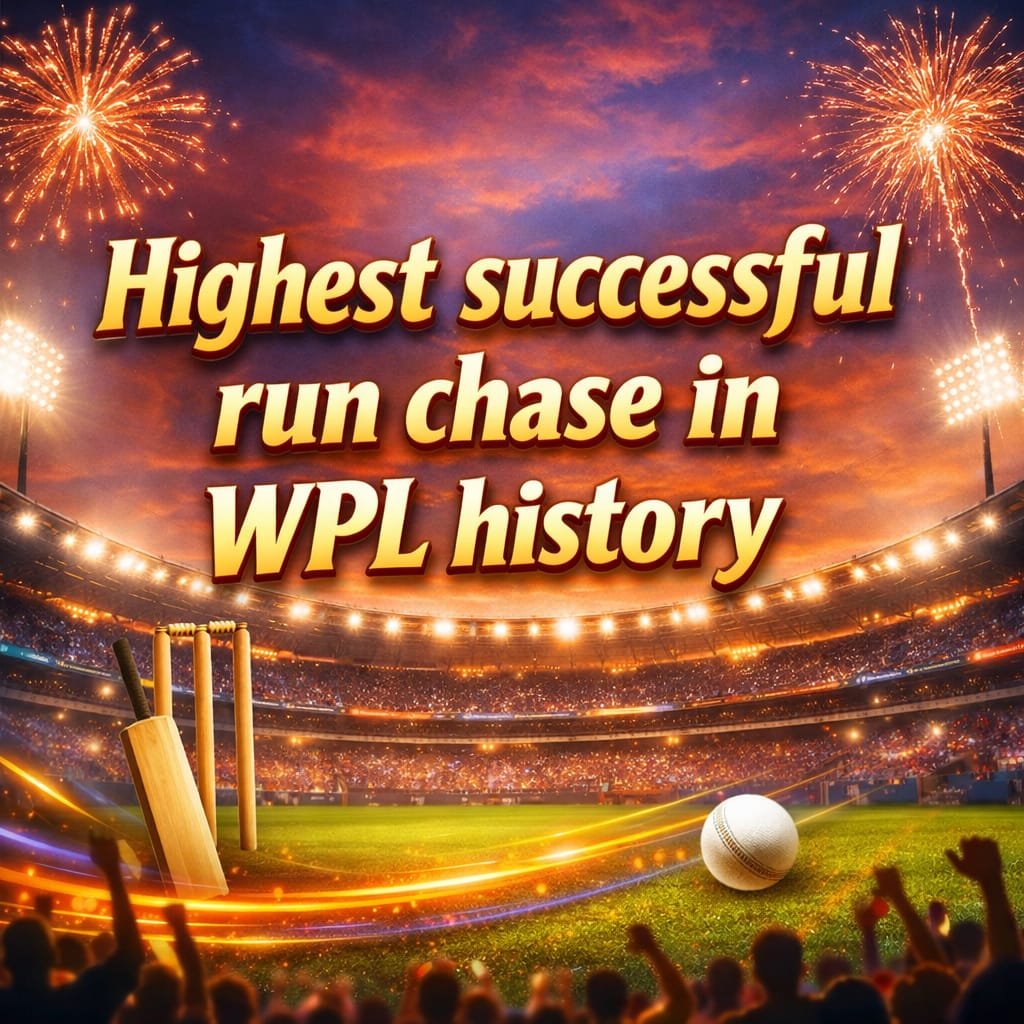 Highest Successful Run Chases in WPL History 