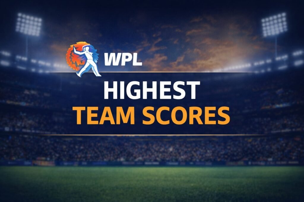 Highest Team Totals in WPL History